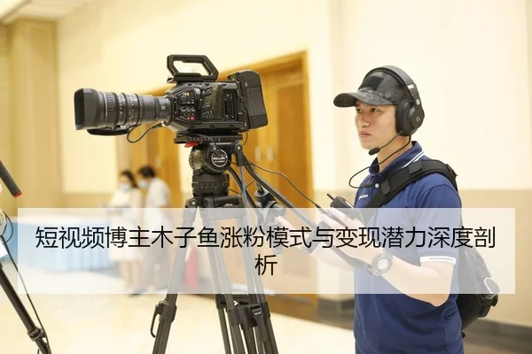 短视频博主木子鱼涨粉模式与变现潜力深度剖析
